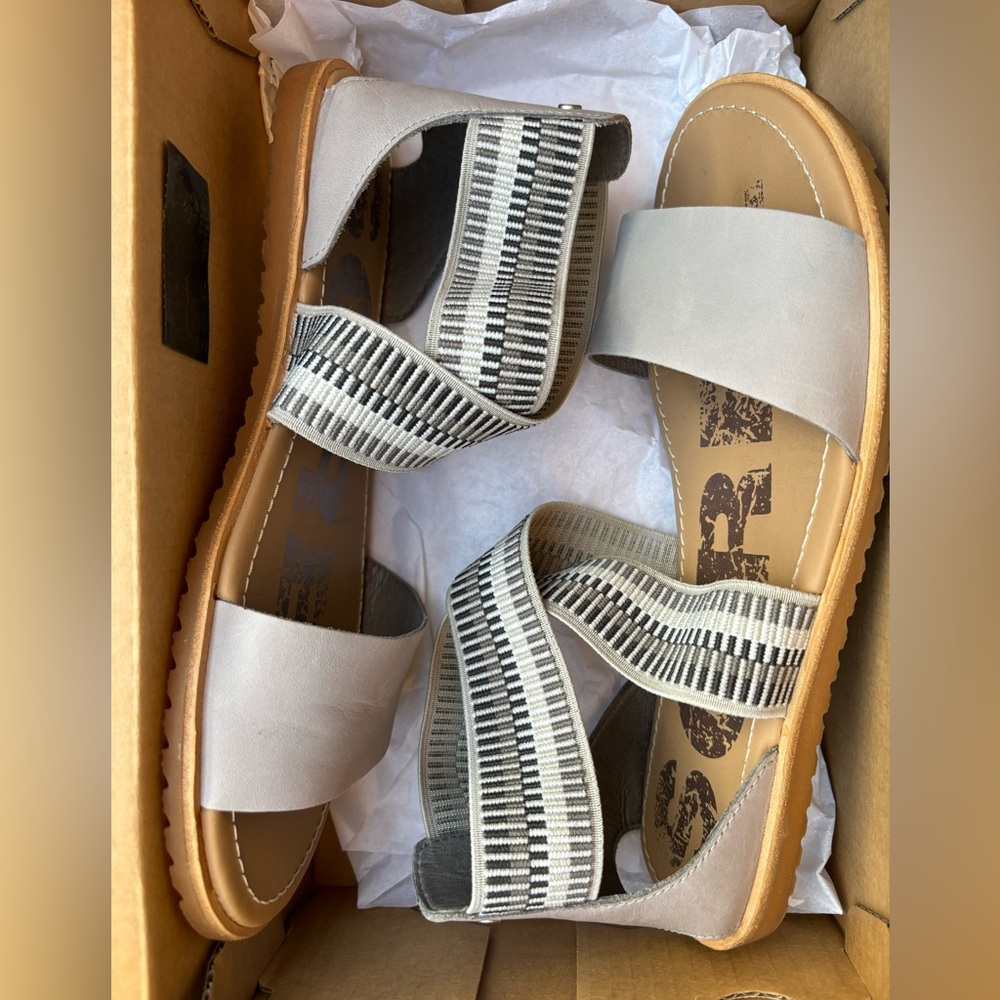 SOREL |  Ella Sandal - Dove